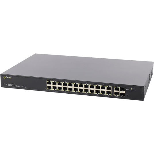 Switch PoE 24-portowy do 24 kamer IP Pulsar - SFG124 -zdjęcie numer 2