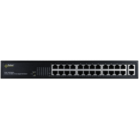 Switch PoE 24-portowy Pulsar - S124