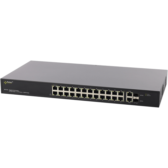 Switch PoE bez zasilacza 24-portowy Pulsar - SFG124WP -zdjęcie numer 2