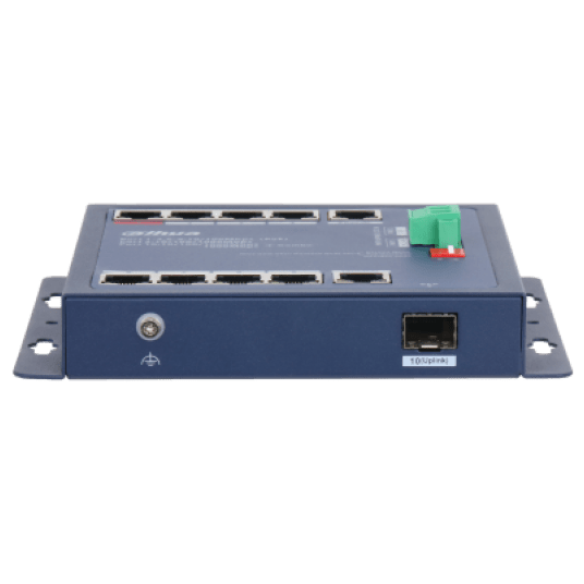 Switch PoE zarządzalny 10-portowy Dahua - CHS4110-8ET-90-F -zdjęcie numer 3