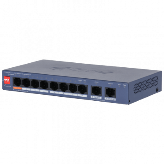 Switch PoE zarządzalny 10-portowy Dahua - CS4010-8GT-60