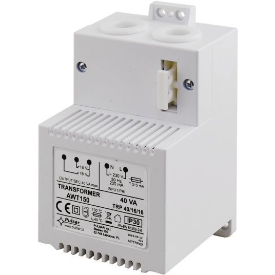 Transformator TRP 40VA/16V/18V Pulsar - AWT150 -zdjęcie numer 1