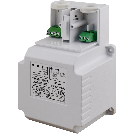 Transformator TRZ80 (80 VA / 16V / 18V / 20V AC) PULSAR - AWT8161820 -zdjęcie numer 2