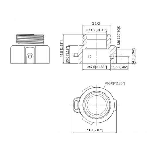 Uchwyt Dahua - PFA111