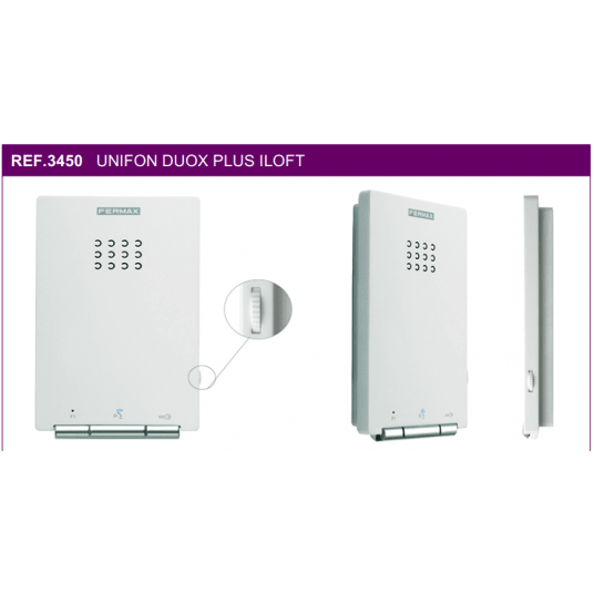 Unifon ILOFT DUOX PLUS Fermax - 3450 -zdjęcie numer 2