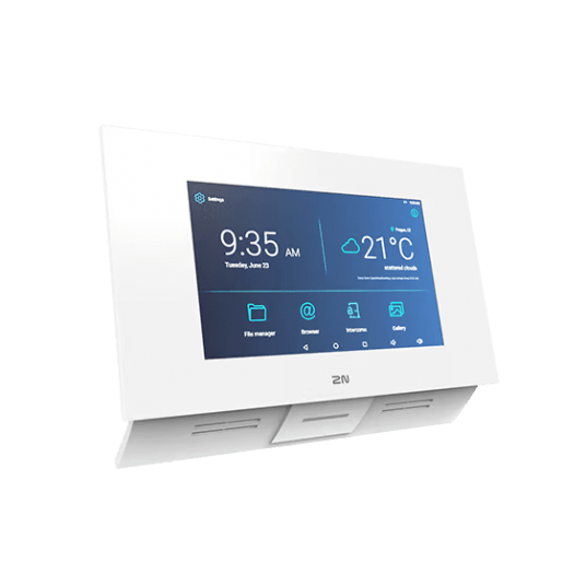 Wielofunkcyjny panel wewnętrzny IP z dotykowym ekranem 7" 2N - 91378375WH -zdjęcie numer 2