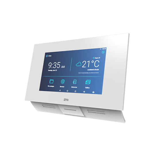Wielofunkcyjny panel wewnętrzny IP z dotykowym ekranem 7" 2N - 91378375WH -zdjęcie numer 3