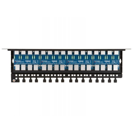 Zabezpieczenie przeciwprzepięciowe EWIMAR LAN/PoE 16-kanałowe PRO – PTF-516R-PRO/PoE