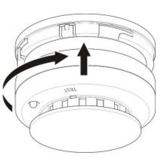 Zestaw 10 czujek multisensorowych 2000 z gniazdami i izolacją zwarć Aritech - DP2061T-ISOKIT