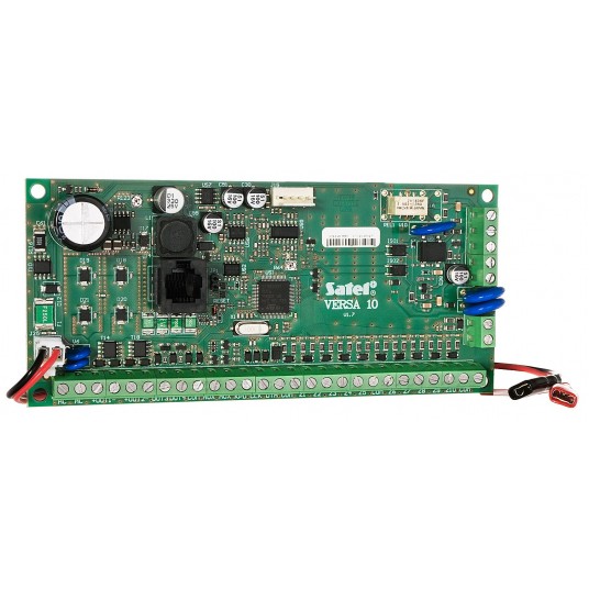Zestaw alarmowy Satel: pł. główna VERSA 10, manipulator VERSA-LCD-GR, obudowa OPU-4 P- VERSA 10-KLCD