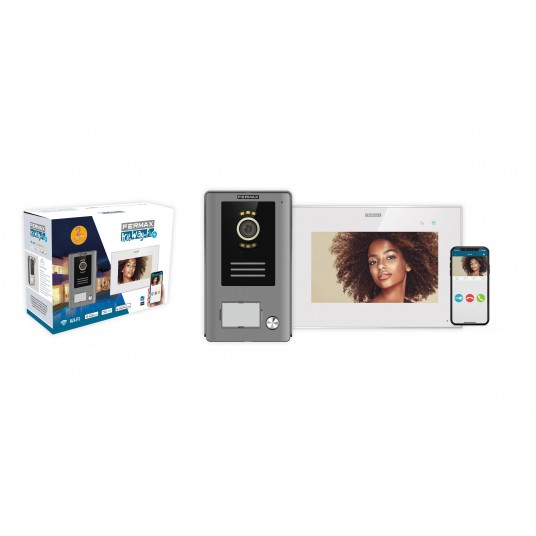 Zestaw Wideodomofon WAY-FI PLUS + Kamera IP Fermax - 1571