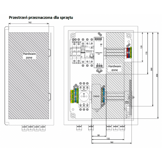 Zewnętrzna rozdzelnica OH4320-C4.A12.P121 Metel - 5-410-600 -zdjęcie numer 2
