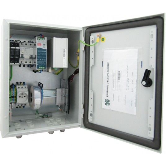 Zewnętrzna rozdzielnica stalowa OH4320-C4.A12.R.P121.SE Metel - 5-411-610 -zdjęcie numer 1