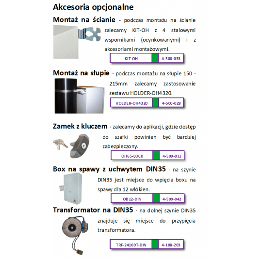 Zewnętrzna rozdzielnica stalowa OH4320-C4.A12.R.P481.SE Metel - 5-411-410 -zdjęcie numer 5