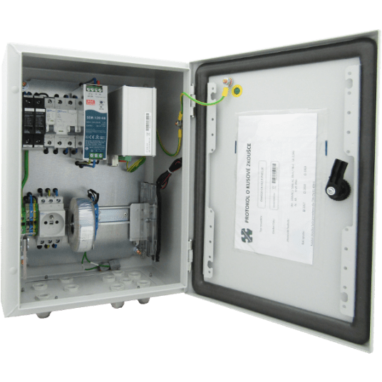Zewnętrzna rozdzielnica stalowa OH4320-C4.A12.R.SE Metel - 5-411-010 -zdjęcie numer 1