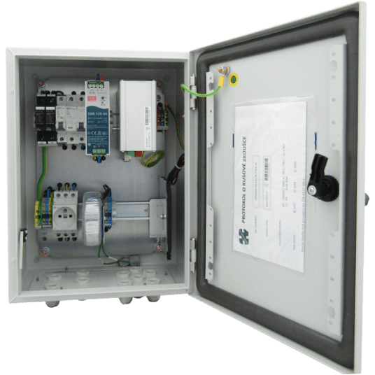 Zewnętrzna rozdzielnica stalowa OH4320-C4.A12.R.SE Metel - 5-411-010 -zdjęcie numer 2