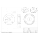 Adapter montażowy sufitowy Hanwha Vision - SHD-2501FPW -zdjęcie numer 2