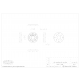 Adapter montażowy uniwersalny Hanwha Vision - SBP-004PBW -zdjęcie numer 3