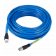 Kabel Ethernet, kolor niebieski, 10m, Hanwha Vision - SPP-C08100E