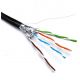 Kabel kat.6A U/FTP 500m czarny zewnętrzny Fca Excel - 100-993