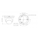 Kamera Eyeball WizSense Network Dahua 5 MPix - IPC-HDW2549TM-S-IL-0280B
