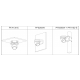 Kamera IP Fixed-focal Eyeball WizMind 5MP IR Dahua - IPC-HDW5541TM-ASE-0280B-S3-BLACK