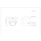 Kamera IP IR Fixed-focal Eyeball WizSense 5 MPix Dahua - IPC-HDW3541EM-S-0360B-S2