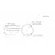 Kamera IP kopułkowa wandaloodporna 8 MPix WizSense Dahua - IPC-HDBW3849E-AS-IL-02808-BLACK