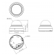 Kamera IP kopułowa Hanwha Vision Seria Q 2 MPix - QND-6022R