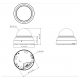 Kamera IP kopułowa Hanwha Vision Seria Q 2 MPix - QND-6022R1