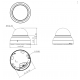 Kamera IP kopułowa Hanwha Vision Seria Q 4 MPix - QND-7022R