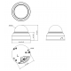 Kamera IP kopułowa Hanwha Vision Seria Q 5 MPix - QND-8020R