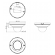 Kamera IP kopułowa Hanwha Vision Seria Q 5 MPix - QND-8021