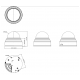 Kamera IP kopułowa Hanwha Vision Seria Q 5 MPix - QND-8080R