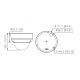 Kamera IP kopułowa wandaloodporna Dahua WizSense 8 MPix - IPC-HDBW3842E-AS-0280B