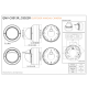 Kamera IP kopułowa wandaloodporna Hanwha Vision AI Seria Q 5 MPix - QNV-C8013R