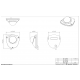 Kamera IP kopułowa wandaloodporna Hanwha Vision Seria Q 2 MPix - QNV-6024RM