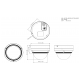 Kamera IP kopułowa wandaloodporna Hanwha Vision Seria Q 2 MPix - QNV-6082R1