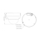 Kamera IP kopułowa WizMind Dahua 5 Mpix - IPC-HDBW5541R-ASE-0280B-S3-BLACK -zdjęcie numer 3