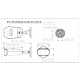 Kamera IP panoramiczna WizMind Dahua 2x4 Mpix - IPC-PFW5849-A180-E2-ASTE-0360B