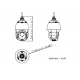 Kamera IP PTZ 4Mpix 25x TruVision - TVGP-M01-0402-PTZ-G