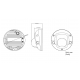 Kamera IP TruVision 4MPix kopułowa - TVGP-M01-0401-WED-B -zdjęcie numer 2