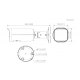 Kamera IP tubowa Smart Dual Light Fixed-focal WizSense Dahua 8MPix - IPC-HFW2849T-AS-IL-0360B-BLACK