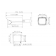 Kamera IP tubowa WizMind Dahua 5 Mpix - IPC-HFW5541E-ZE-0735-S3