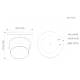 Kamera kopułkowa IP Dahua 6MP WizColor AI IR/Ciepłe światło - IPC-HDW5659H-ZE-PV-2712-PRO-Black -zdjęcie numer 6