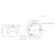 Kamera Smart Dual Light Eyeball WizSense Dahua 8MPix - IPC-HDW2849TM-S-IL-0280B