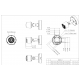 Kamera termowizyjna Hanwha Vision Seria Core AI 9,7mm - TNO-C3032TRA