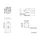 Kamera termowizyjna hybrydowa Dahua z analityką AI 7mm i 8mm- TPC-BF2241-B7F8-DW-S2