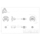 Kamera typu pinhole dyskretna Hanwha Vision - SLA-F4780A -zdjęcie numer 5