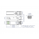Moduł SFP 100Base-LX Aritech - S20-2SLC-20 -zdjęcie numer 2